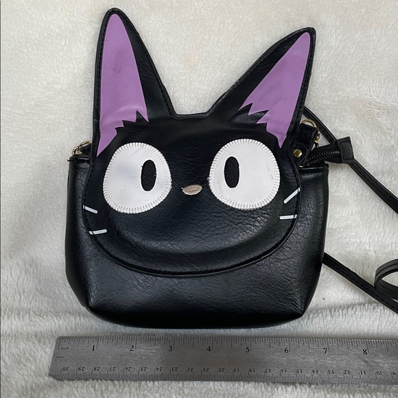 JIJI Studio Ghibli “Kiki's Delivery Service”Crossbody Bag Purse Black Cat Anime - Picture 3 of 16